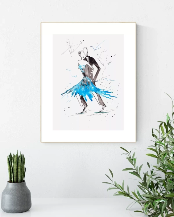 Grafiki czarno-białe, artystyczne 30x40 na ścianę