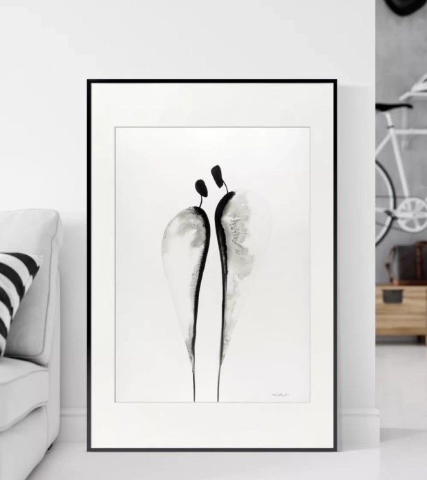 Grafika, obraz na ścianę do salonu 50x70