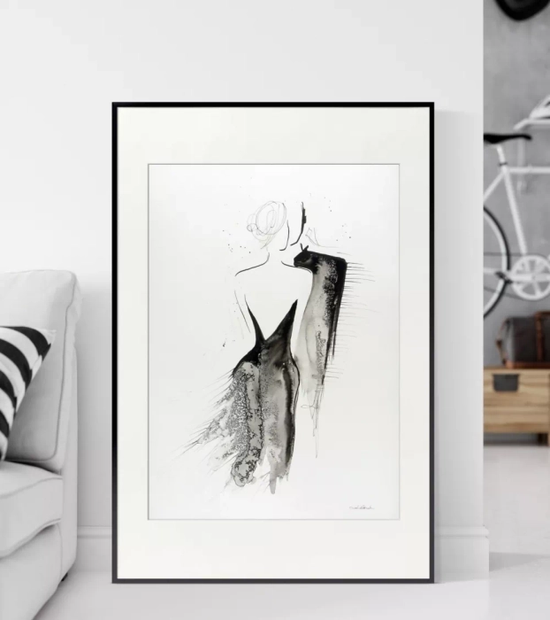 Grafika, obraz na ścianę do salonu 50x70