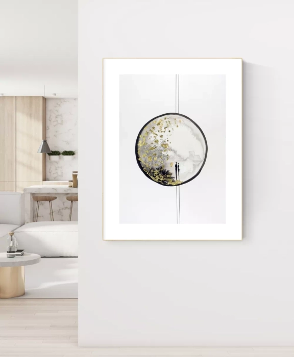 Grafika, obraz na ścianę do salonu 50x70