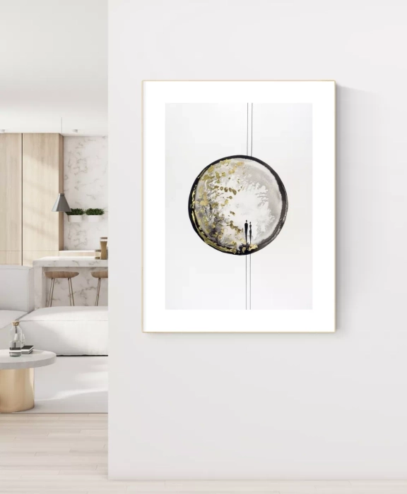 Grafika, obraz na ścianę do salonu 50x70