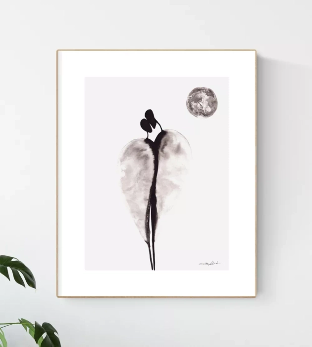 Grafiki czarno-białe, artystyczne 30x40 na ścianę