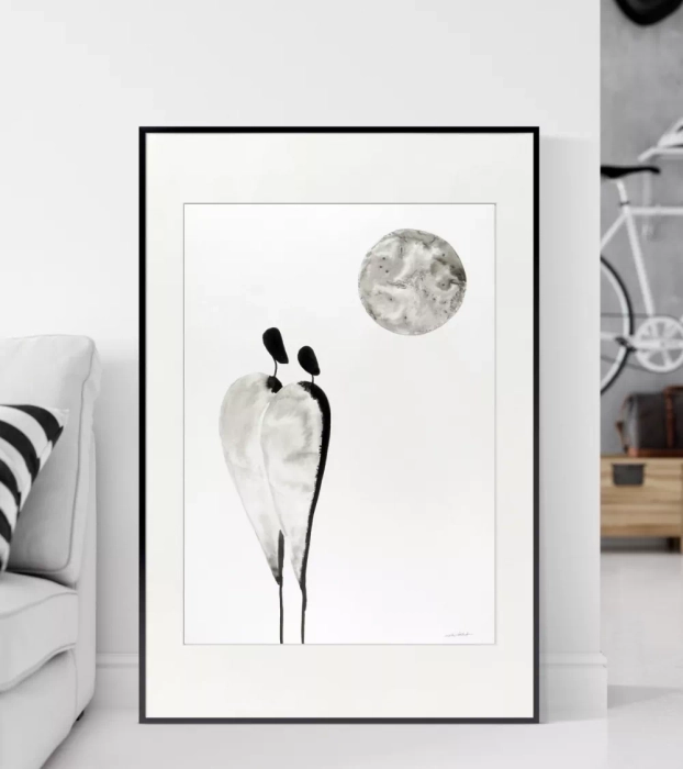 Grafika, obraz na ścianę do salonu 50x70