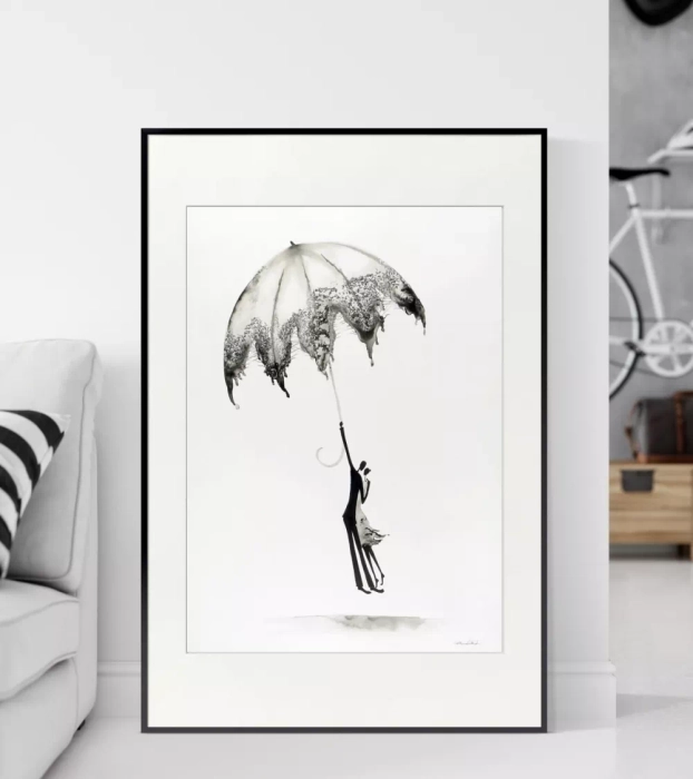 Grafika, obraz na ścianę do salonu 50x70