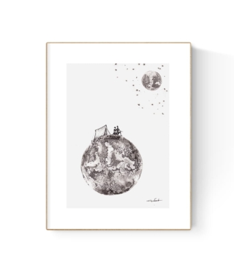 Oryginalna grafika artystyczna A4 21x30 cm
