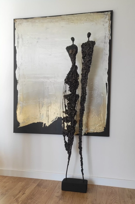 Duża rzeźba 145 cm, Cykl Point of Balance