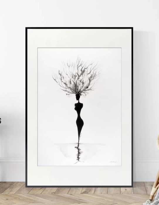 Oryginalna grafika artystyczna 50x70 minimal-art