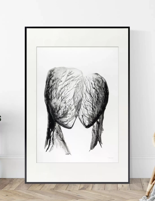 Oryginalna grafika artystyczna 50x70 minimal-art