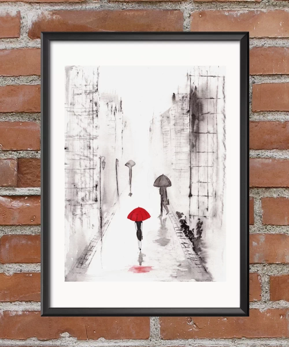 ulica-w-deszczu-czerwony-parasol