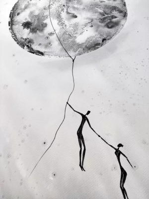 Dreams-zestaw-2-grafik-artystycznych-do-salonu