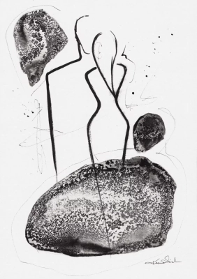 oryginalna-grafika-obrazek-a4-male-obrazy-minimal-art-zen