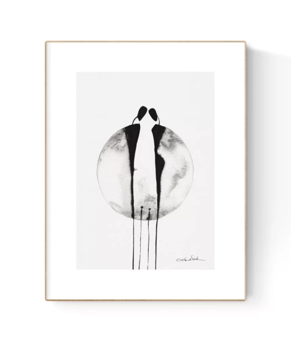 Grafika artystyczna minimal-art A4