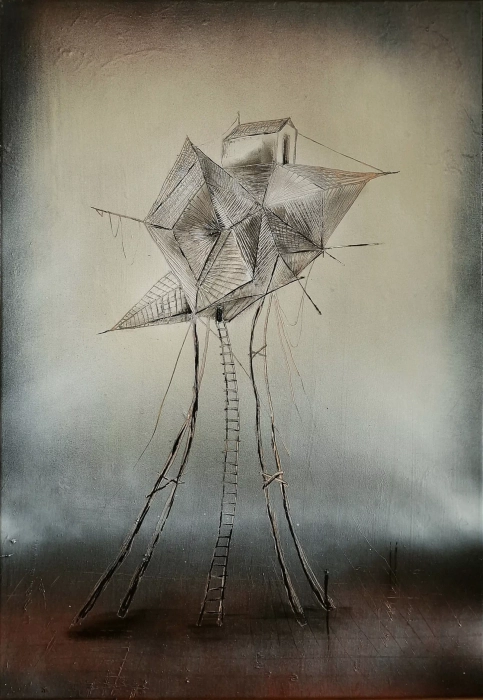 Expectance no 7 obraz olejny 50x70