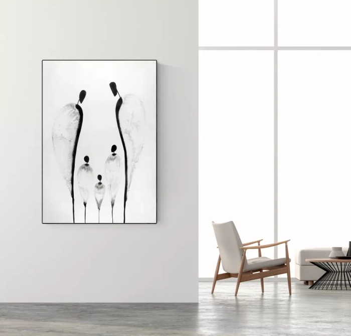Duża grafika 70x100 minimal-art