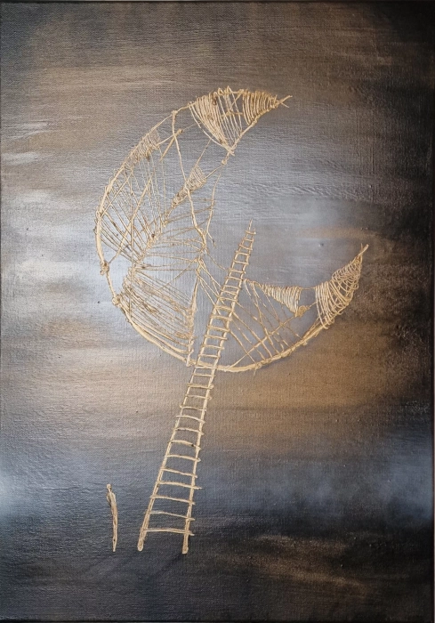 Obraz olejny Misty no.19 obrazy surrealizm