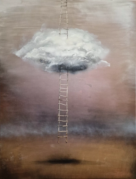 Obraz olejny Misty no.20 100x130 cm