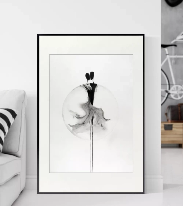 Abstrakcja 50x70 minimal-art
