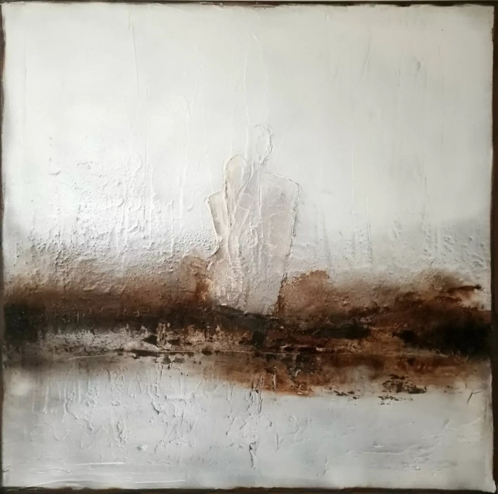 BALANCE obraz  abstrakcyjny 100x100