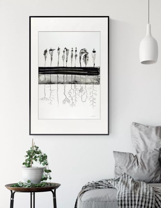 Abstrakcja 50x70 minimal-art