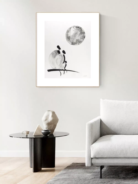 Grafika artystyczna 40x50 abstrakcyjna minimal-art