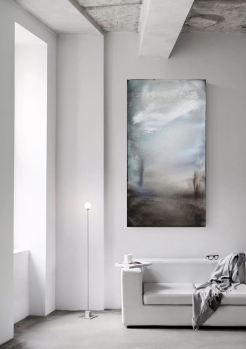 Duży obraz 80x150 Silence no.1