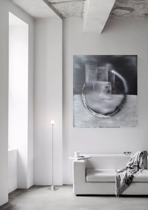 Duży obraz 100x110 cm Photon Energy