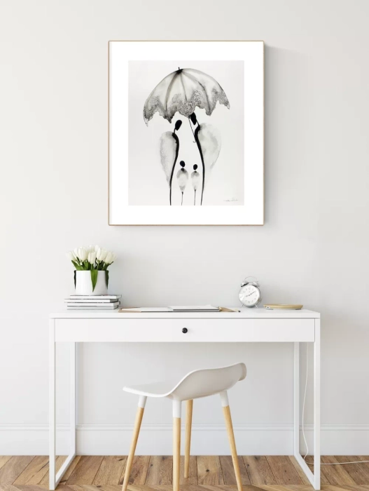 Grafika artystyczna 40x50 abstrakcyjna minimal-art